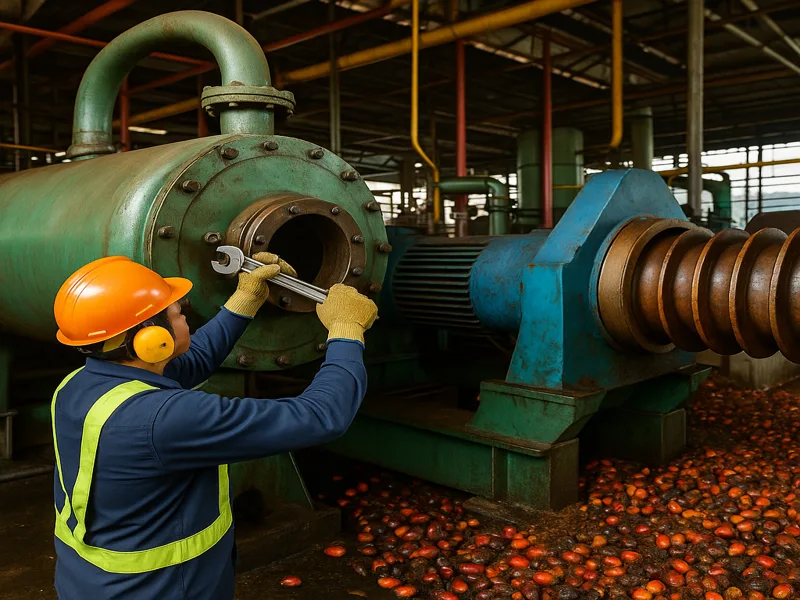 Maintenance of Palm Oil Mill Equipment