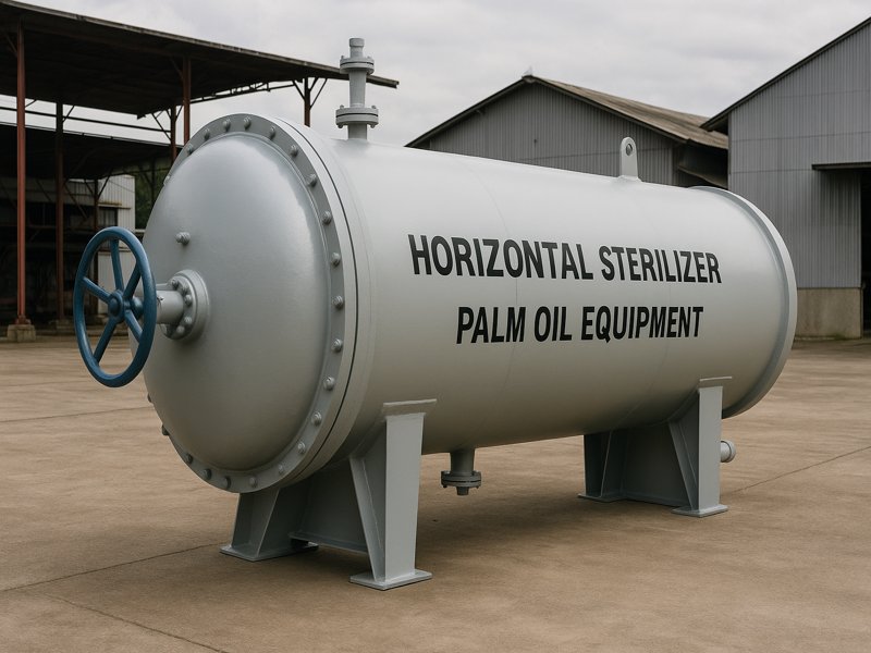 Horizontal Sterilizer of Palm Oil Equipment