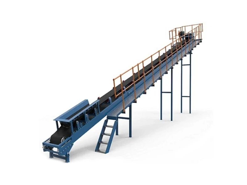 Inclined Belt or Chain Conveyor