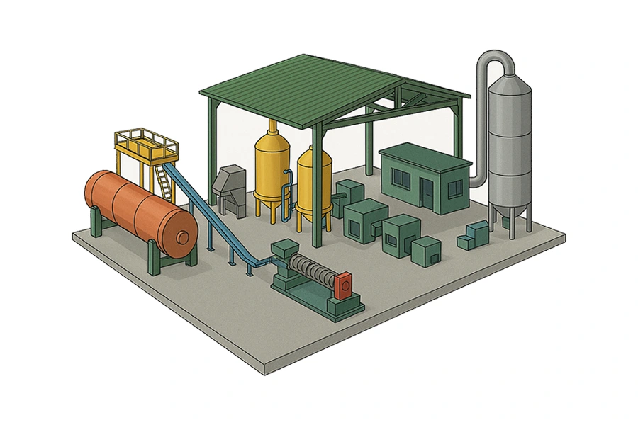 Medium-Scale Palm Oil Mill