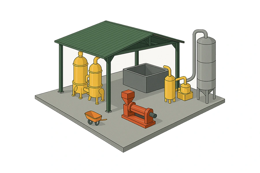Small-Scale Palm Oil Mill