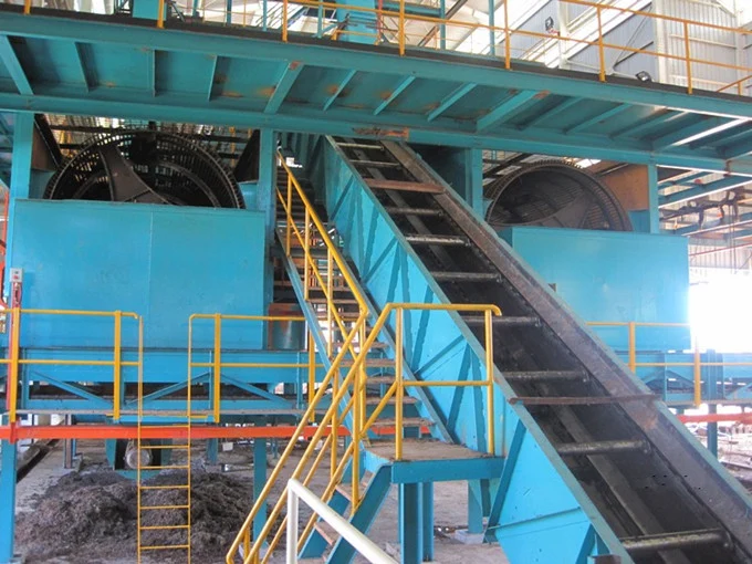 Threshing Station of palm oil