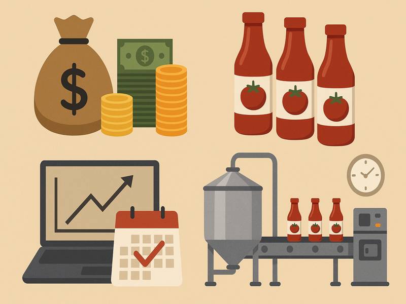 Tomato Sauce Plant Cost