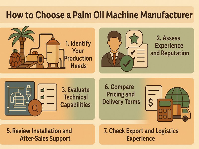 Choose a Palm Oil Machine Manufacturer