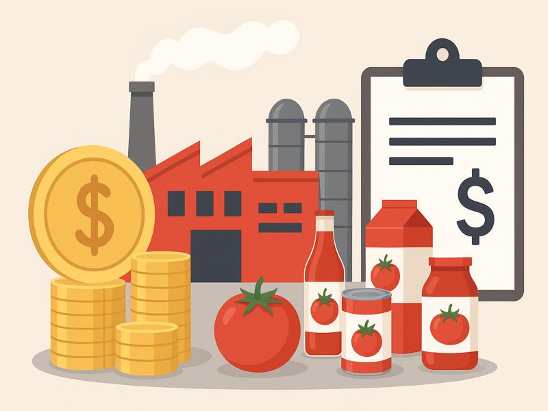 Own a Tomato Processing Factory