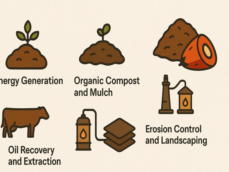 Use Palm-Pressed Fiber Produced in the Palm Oil milling Processing