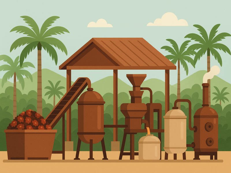 Establishing Small Palm Oil Mill in Indonesia