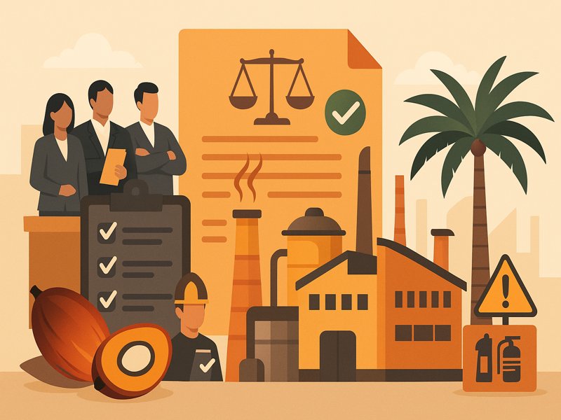 Licensing and Regulatory Requirements for Palm Oil Processing Plants
