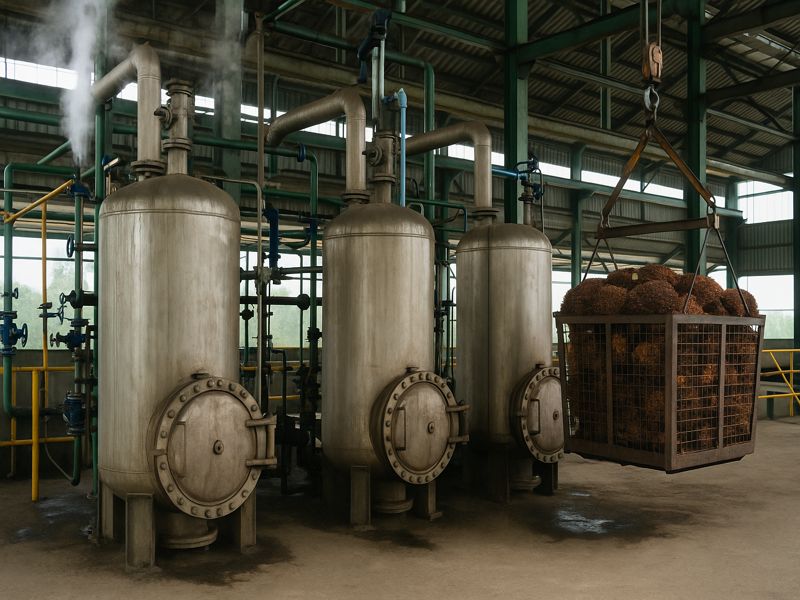 Vertical Sterilizer Palm Oil Mill