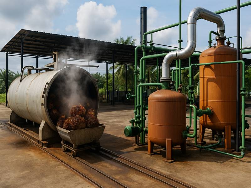 Direct Steam Sterilizer vs. Indirect Heating Sterilizer in Palm Oil Processing