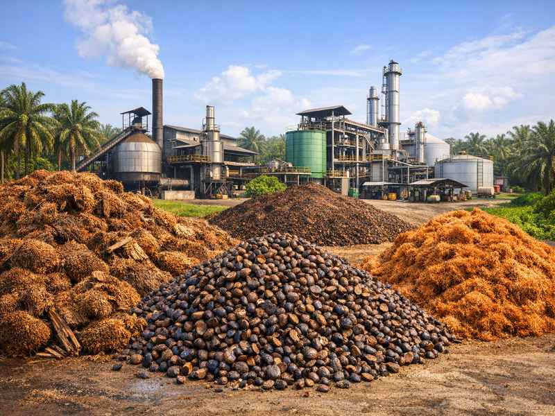 By-Products of the Palm Oil Production Process