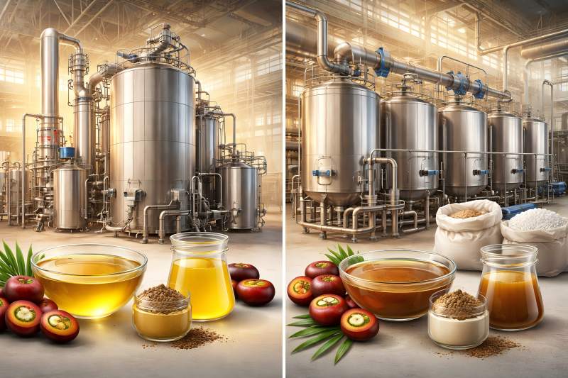 Physical vs Chemical Refining in Palm Oil Processing