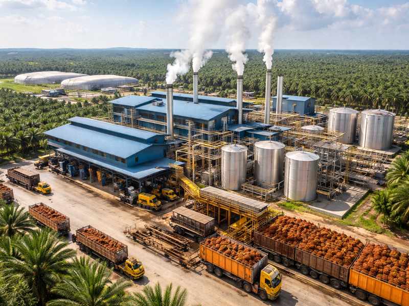 Small Palm Oil Mill Be Upgraded to Industrial Scale