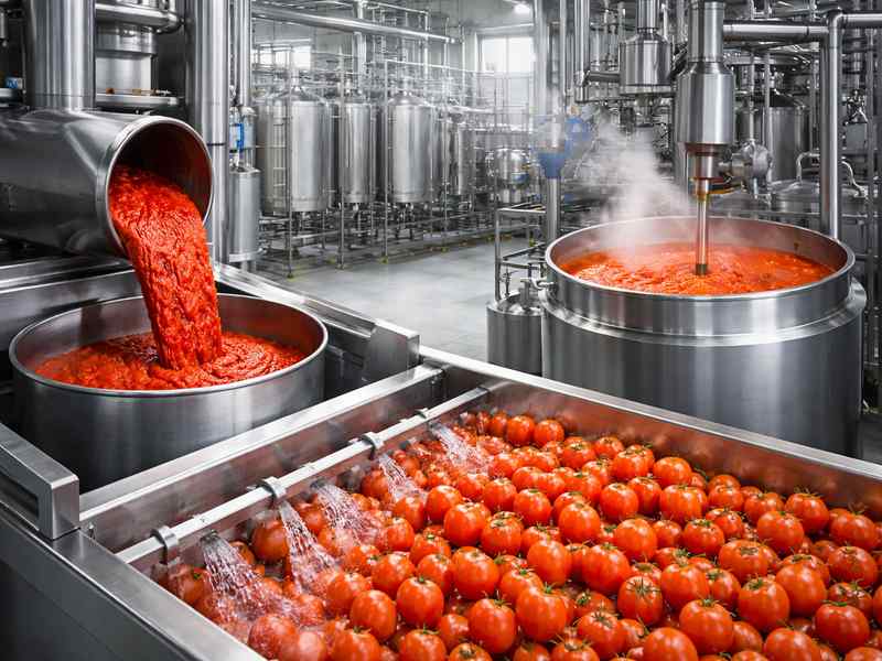 Tomato Paste Processing Line vs Tomato Sauce Processing Line