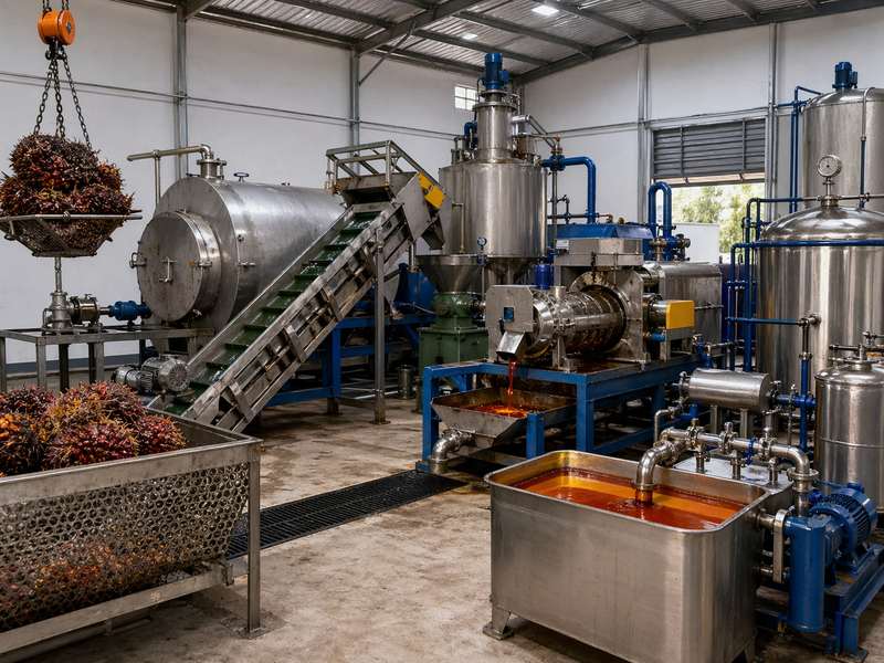 0.5T Palm Oil Processing Line