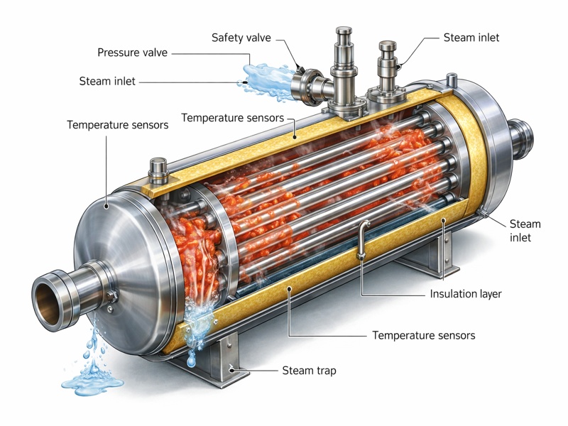 Component of Tubular Preheater