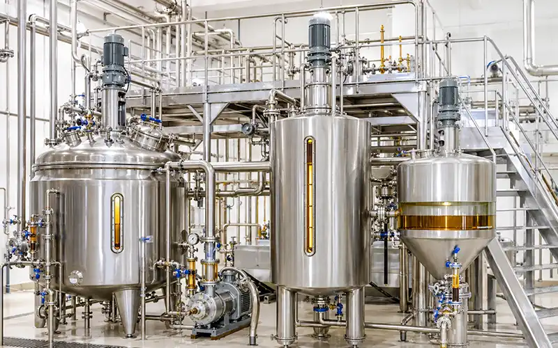 Degumming and Deacidification Section