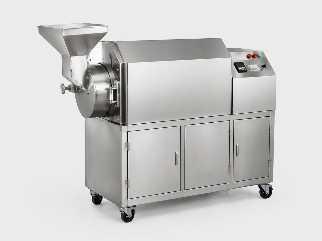 Nuts roaster machine