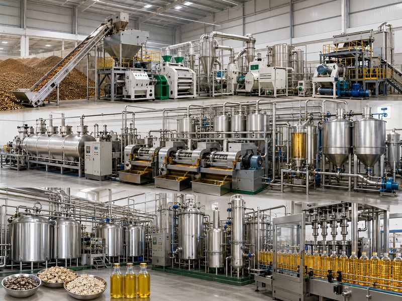 Complete Cottonseed Oil Production Line