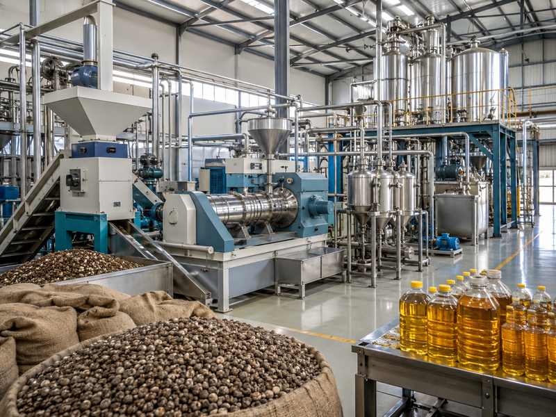 Cottonseed Oil Mill Plants Machine