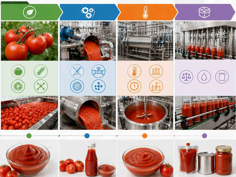 Main Factors Affecting Industrial Tomato Texture