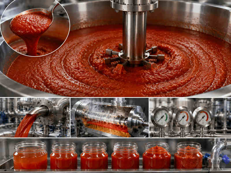 Thick Fruit Puree Requires Different Evaporation Equipment