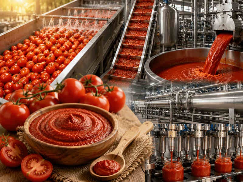 What Determines the Natural Color of Finished Tomato Paste