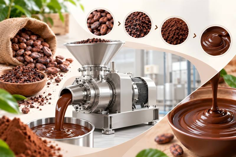 Cocoa Paste Grinder