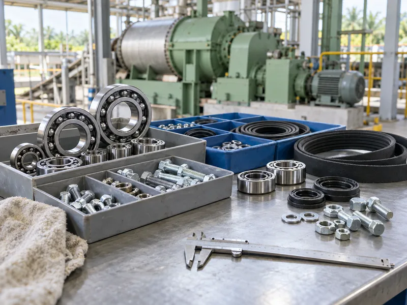 Palm Oil Equipment Startup Spare Parts