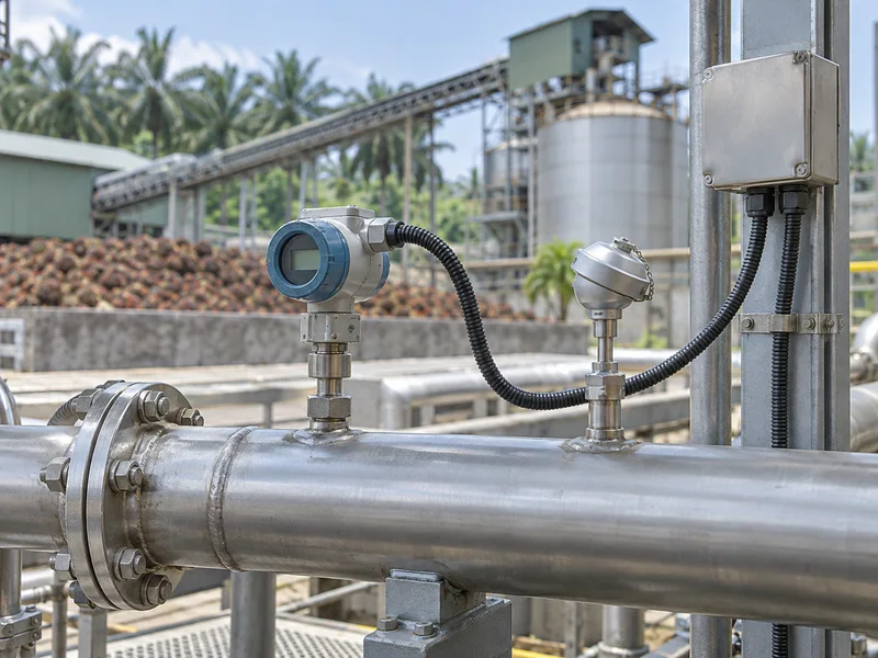 Palm Oil Pipeline Process Instruments Palm Oil Pipeline Process Instruments