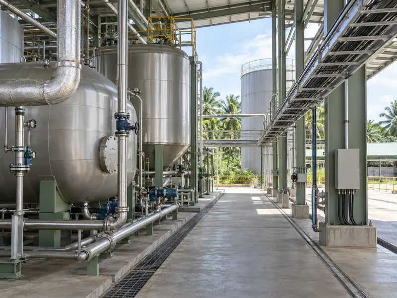 Palm Oil Processing Utility Connections